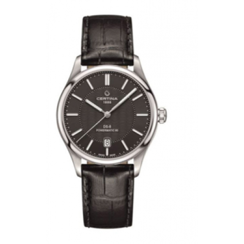 Certina DS8 läderarmband, herr