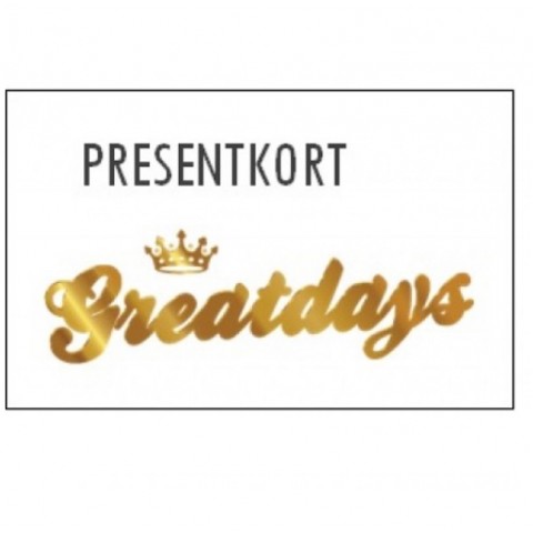 Presentkort Greatdays 