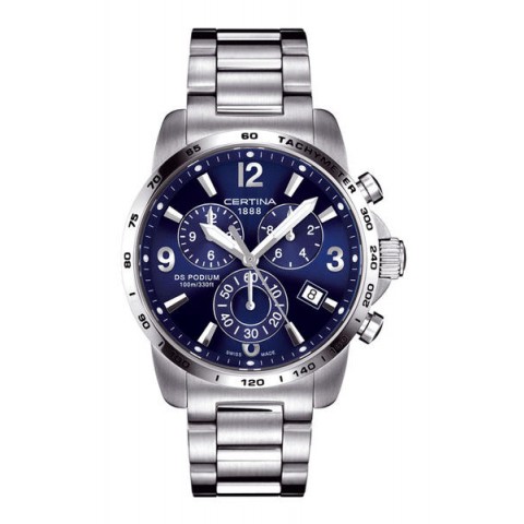 DS Podium Big Size Chrono Stållänk