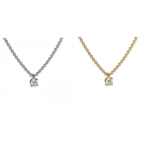 Briljanthalsband 18K