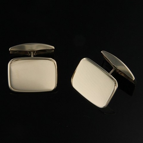 MANSCHETTKNAPPAR MED GRAVYR 18K