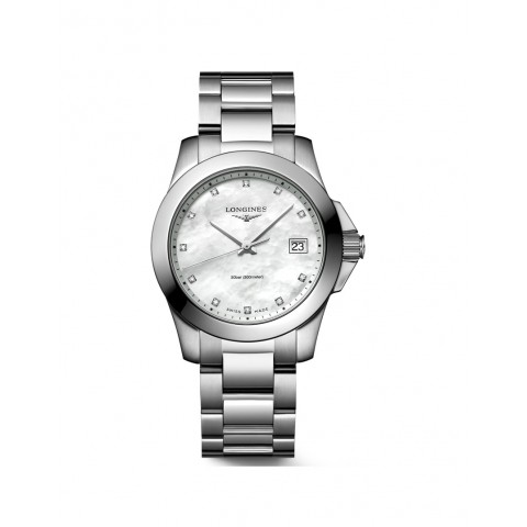 LONGINES CONQUEST SILVER, DAM