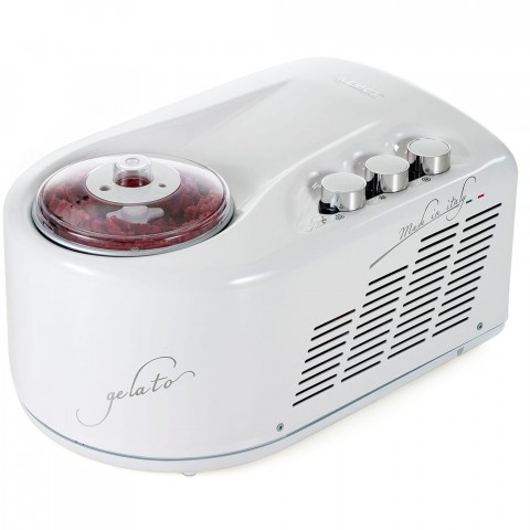 Glassmaskin med kompressor