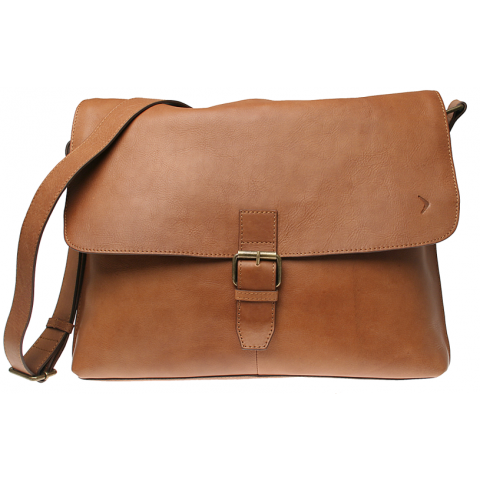 Boomernag, läderväska