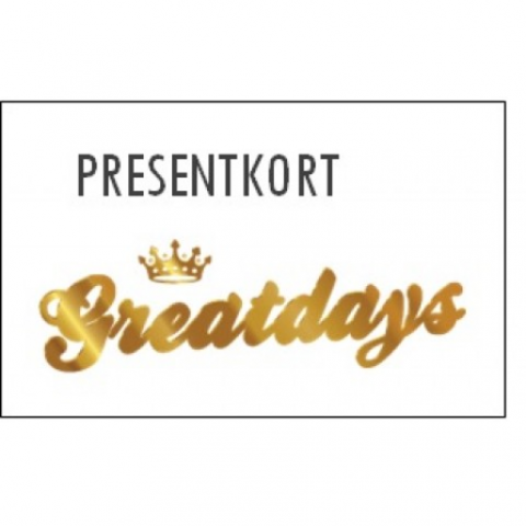 Presentkort Greatdays 