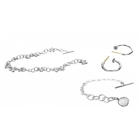 HALSBAND SVENSK SOMMAR/ÖRHÄNGE/ARMBAND NÄRA & KÄRA 