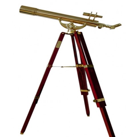 Focus tubkikare antik mässing