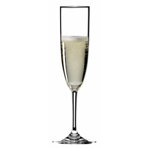 6 x Champagneglas Flute 