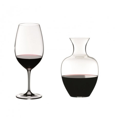 8 x Rödsvinsglas Syrah/Shiraz8 + Karaff, Riedel  